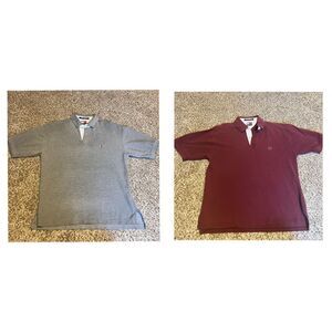 Tommy Hilfiger Polo Shirt Bundle‎ Classic Fit Crest Logo Men's L